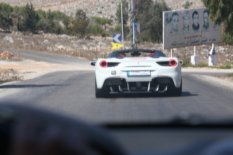 Ferrari Panorama Lebanon 2016 Ride